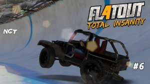 FlatOut 4 Total Insanity ►Прохождение ► Самый лёгкий джип в мире!   #6