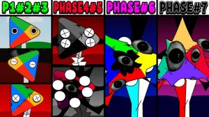 INCREDIBOX SPRUNKI: ВСЕ ФАЗЫ НОВОГО ОС GOOGLE PLAY! ▶️✨ ОТ 1 ДО 7! 🚀📱