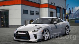 ETS-2 - MetaQuest3 - Nissan GTR - Покатушки под музыку.