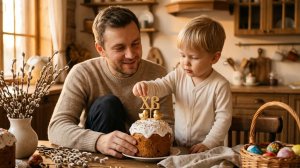 Светлый праздник Пасхи. Христос Воскресе. Шикарная музыкальная открытка.