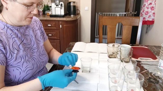 Готовлюсь к празднику! Крашу яйца получилось красиво