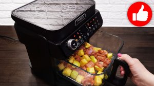 Для тех, кто Любит вкусно поесть. Ужин, который готовится сам! Курица с кабачками в аэрогриле.