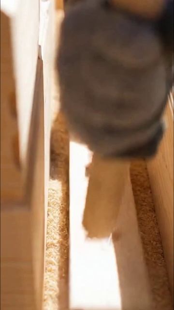 Опилки вместо дорогих утеплителей, Утепление дома из двойного бруса