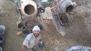 Штукатурка Экорустик Валя в 2 бетономешалки