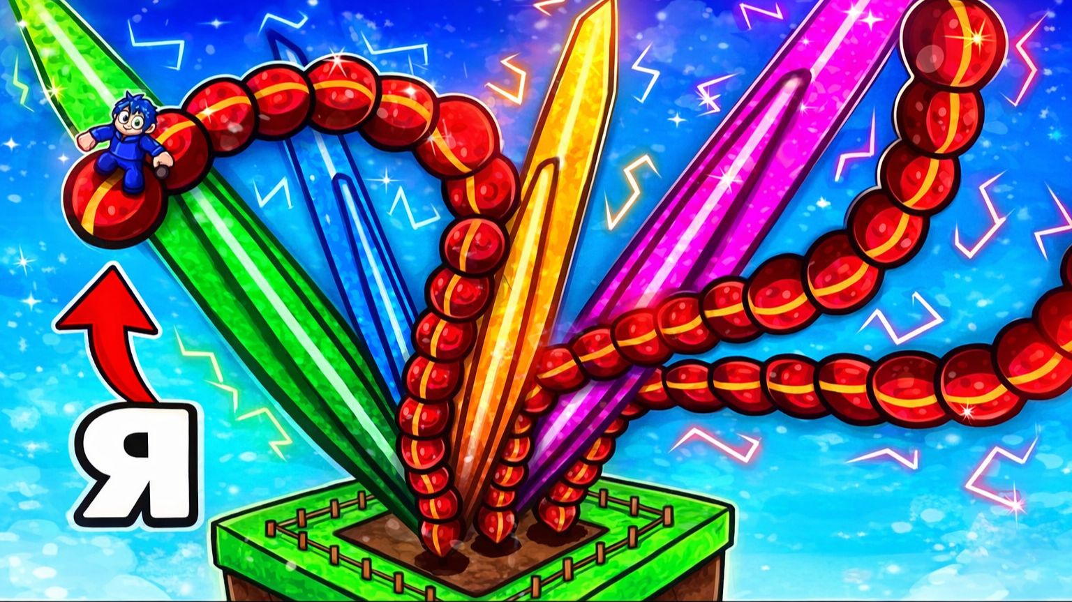 МОЁ САМОЕ ГИГАНТСКОЕ РАСТЕНИЕ В ВЫРАСТИ САД РОБЛОКС