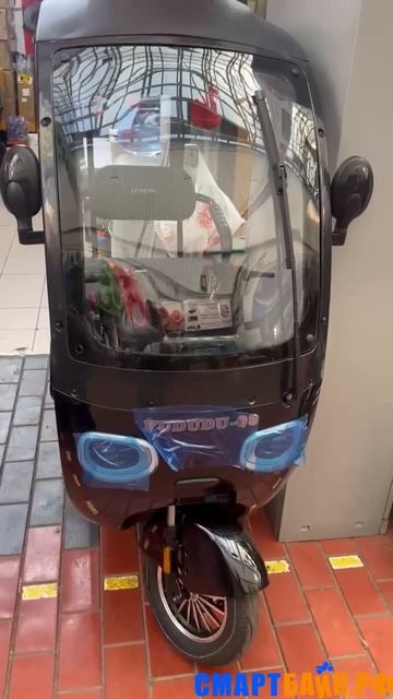 Краткий обзор на Электроскутер трицикл Fududu Q8 1000Вт 60В 25Ач