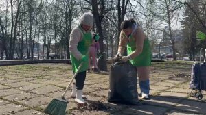 По всей Уфе проходят субботники