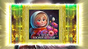 С Днём Космонавтики 16! Поздравление С Днём Космонавтики от Киностудии Мудрого Кота Тимофея!!!