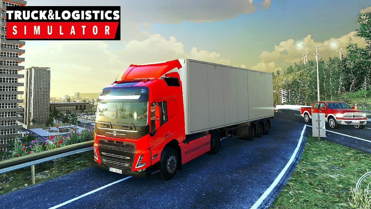 СТРИМ ПО Truck And Logistics Simulator ДОСТАВЛЯЕМ ГРУЗЫ #4  кооператив