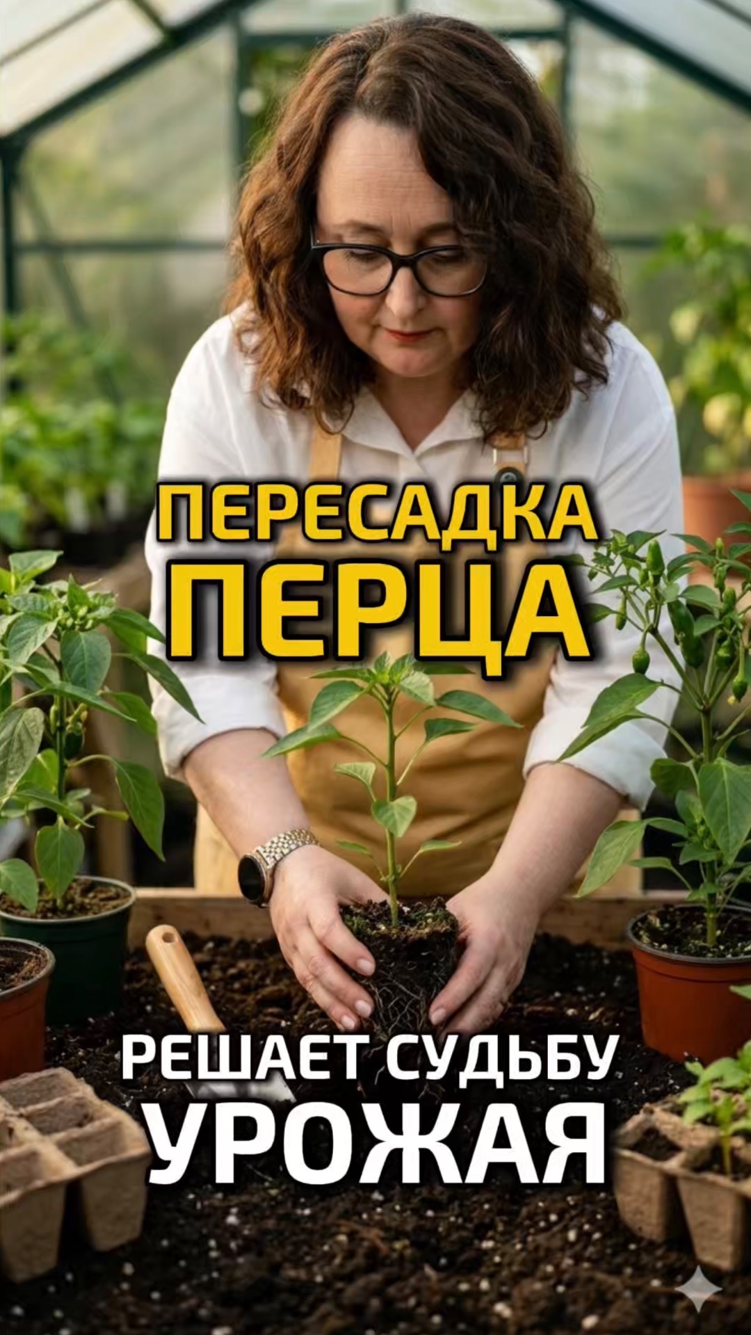Пересадка перца решает судьбу урожая