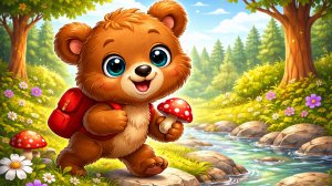 Путешествия мудвежонка. Мультик для детей