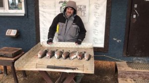 хороший улов форели у Константина