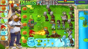 PvZ Hybrid Remake Plants vs. Zombies Растения против Зомби