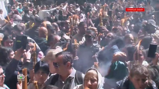 Схождение Благотаного Огня в Иерусалиме в 2026 году