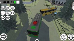 спасаю троллейбус