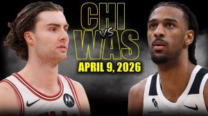 10.04.2026 | ОБЗОР МАТЧА | Вашингтон Уизардс - Чикаго Буллз | Highlights