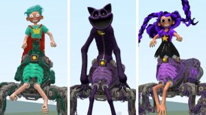 НОВЫЙ РОРИ-ПРОТОТИП ПРОТИВ ЛИЛИ-ПРОТОТИПА ПРОТИВ ПРОТОТИПА КЭТНАПА POPPY PLAYTIME 5 в Garry's Mod