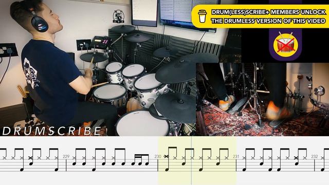 Master Of Puppets - Metallica ｜ DRUM SCORE Sheet Music