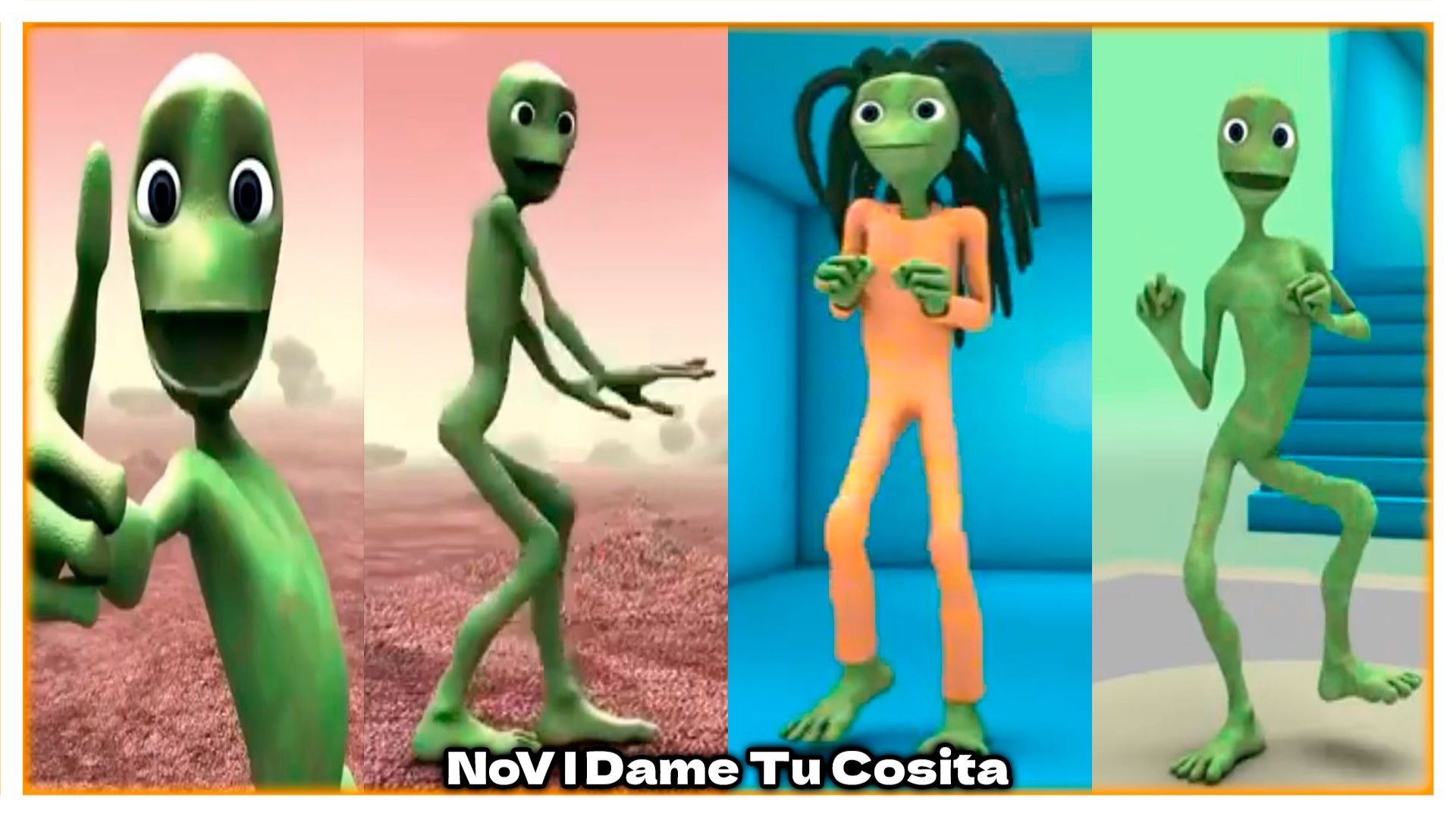 Зелёный Человек Танцует Baby Calm Down FULL HD Selena Gomez & Rema Official Battle #126 в Tiles Hop