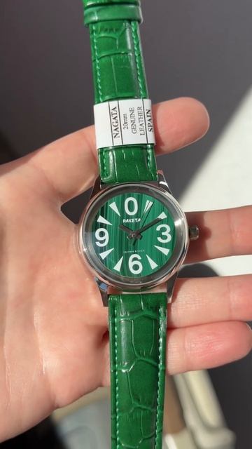 Каменные часы Ракета-Big Zero малахит сталь СССР