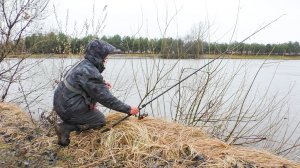 Я ЖДАЛ ЭТОТ ЗВОН КОЛОКОЛЬЧИКА на донку. Рыбалка на карася в апреле в 2026