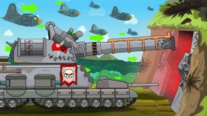 Сухопутный крейсер - Курс на разрушенный советский бункер ! - Мультики про танки