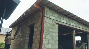 Стяжка стен гаража уголками Гараж треснул Спасаем гараж. Часть 4 гараж