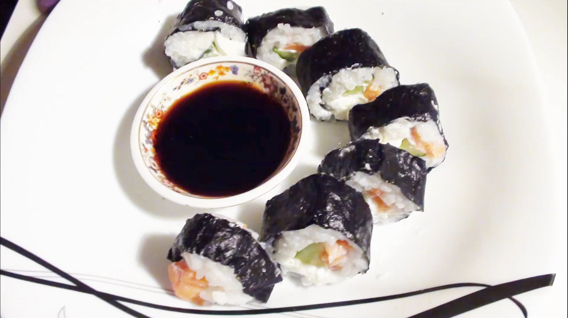 Роллы с красной рыбой домашние простые классические роллы- рецепт