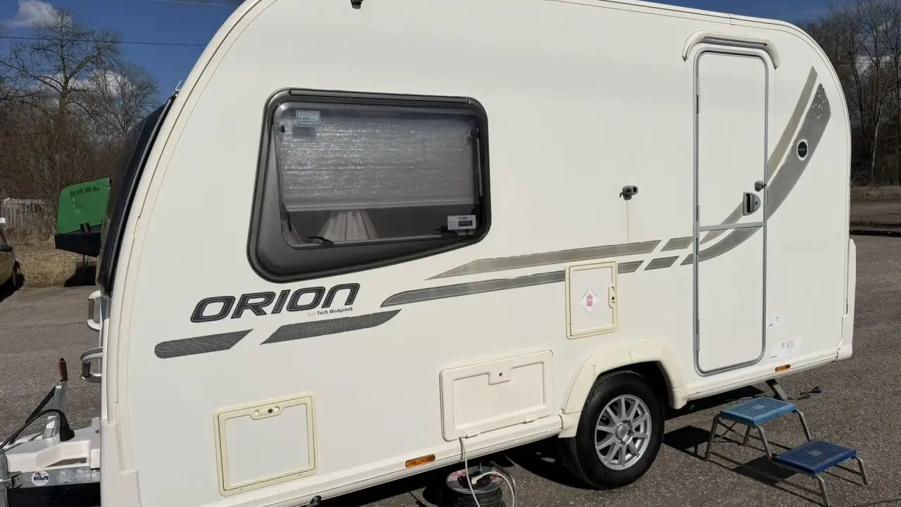 Обзор алюминиевого малыша-крепыша,автодома-туриста Bailey Orion с отдельной душевой