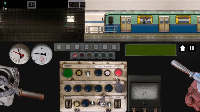 Я такого не ожидал. Догнал трафиковый поезд в симулятор ленинградского метро 2д