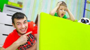 РОМА И ПАПА ИГРАЮТ В ПРЯТКИ С НОВОЙ ИГРУШКОЙ! МУЛЬТИК ПРО ХЕЛПИКА! РОМА И ХЕЛПИК 145 СЕРИЯ