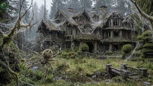 Забытая деревянная вилла превратилась в сказочный уникальный особняк.