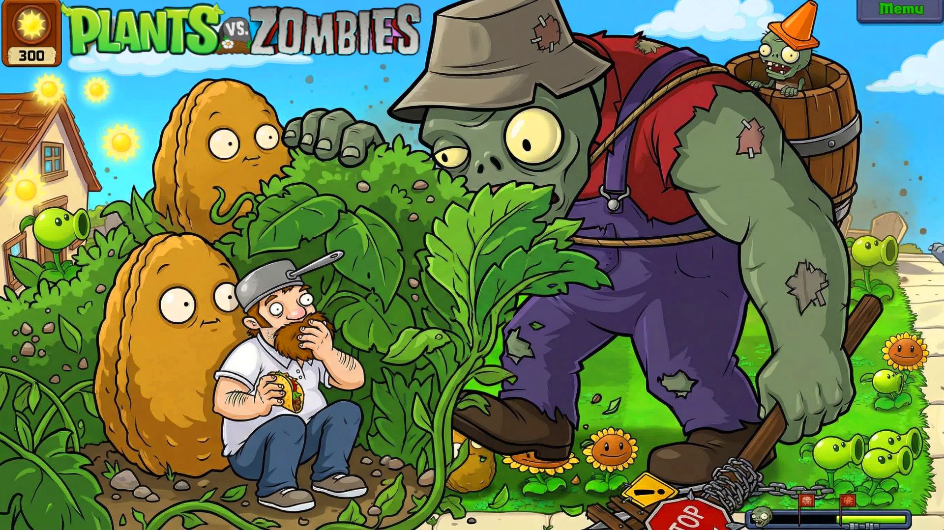 Растения против зомби Fusion PvZ Plants vs Zombies  Прохождение