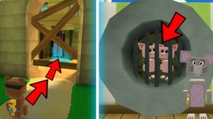 Секретный крысиный туннель в гигантском доме! /Прохождение игры Super Bear Adventure