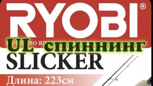 Спиннинг для микроджига