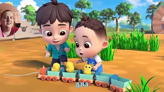 Песенка для детей - Где же ты цыпленок. мультфильм для детей с моими комментариями