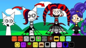 СОЗДАЕМ НОВУЮ СЕСТРЕНКУ ЛИЛИ ЛАВБРЕЙДС С РОРРУ PLAYTIME 5 ИЗ ВЕНДЫ Sprunki Mod