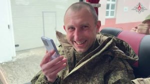 Общение возвращенных военнослужащих с родными