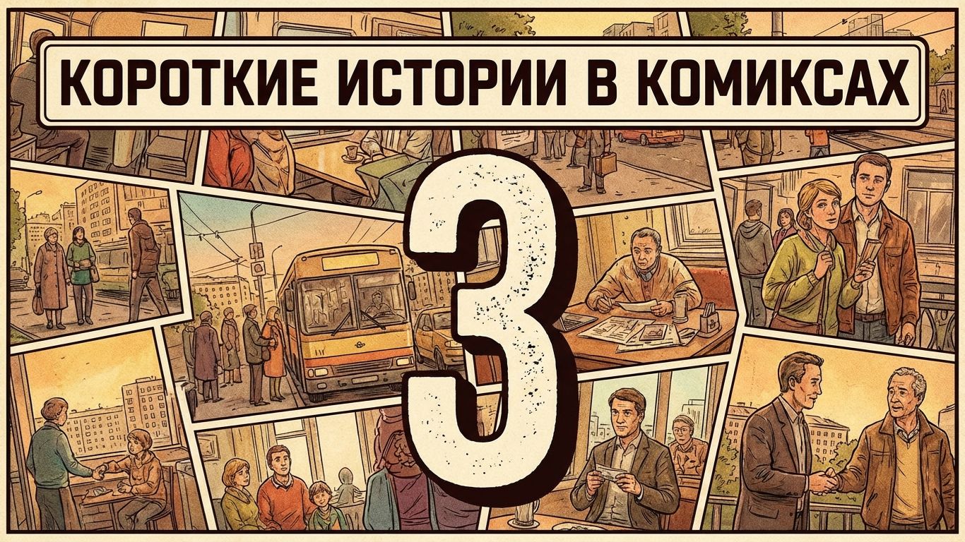 Короткие истории в комиксах 3.