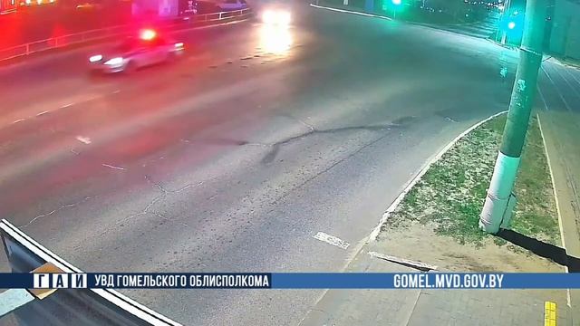 В Мозыре женщине срочно нужно было в больницу — помогли сотрудники Госавтоинспекции