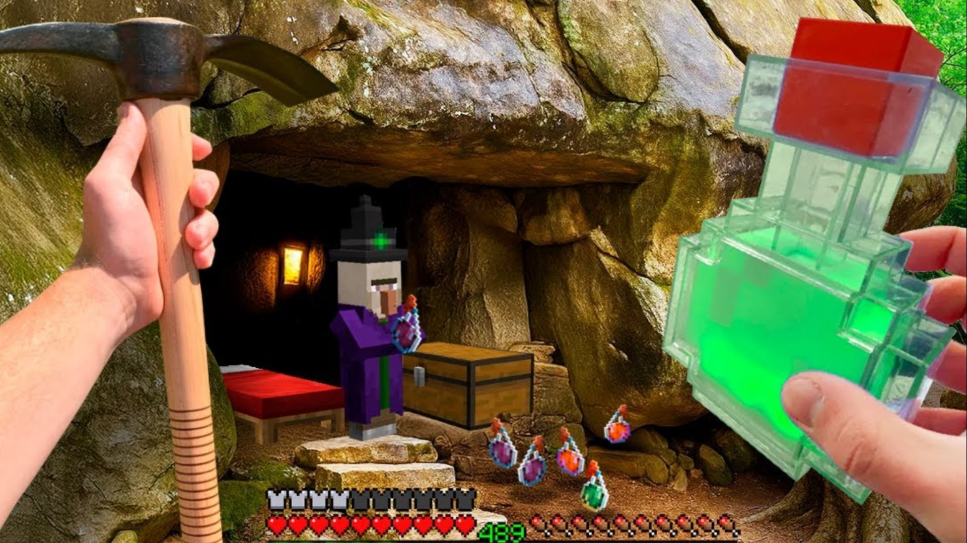 Маинкрфт в риальной жизни 1 часть | Кирилл бро