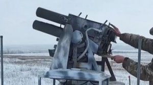 Работа НРТК «Курьер» с модулем РСЗО Type 75