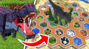 Я Построил ЗООПАРК для ДИНОЗАВРОВ в Майнкрафт Хардкор