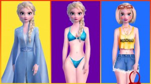 Эльза и Анна: Преображение Принцесс. Раскраска для детей