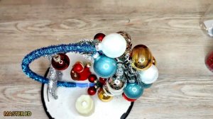 В МАГАЗИЕН ТАКОЕ НЕ КУПИШЬ😱САМАЯ КРАСИВАЯ ИДЕЯ💥 НОВОГОДНЯЯ КОМПОЗИЦИЯ ИЗ ПРОСТЫХ МАТЕРИАЛОВ