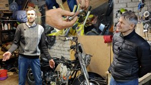 Сломать Evolution -Дима и его магия на примере Harley-Davidson!