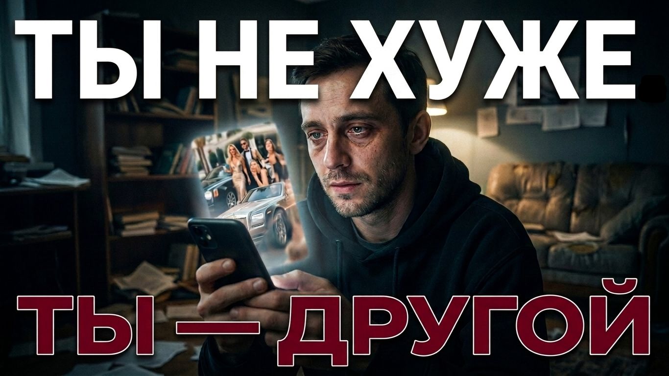 Почему ты постоянно сравниваешь себя с другими? как перестать это делать