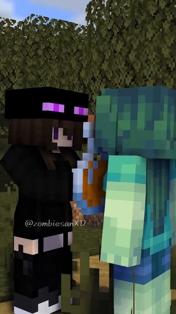 Она хочет вырасти выше - майнкрафт анимация #shorts