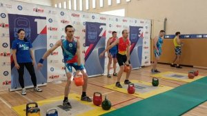 Трёхгорный 2025 11 15 поток 6 Рывок (1мин: м-32кг ж-16кг, 2мин: м-28кг ж-14кг, 3мин: м-24кг, ж-12кг)