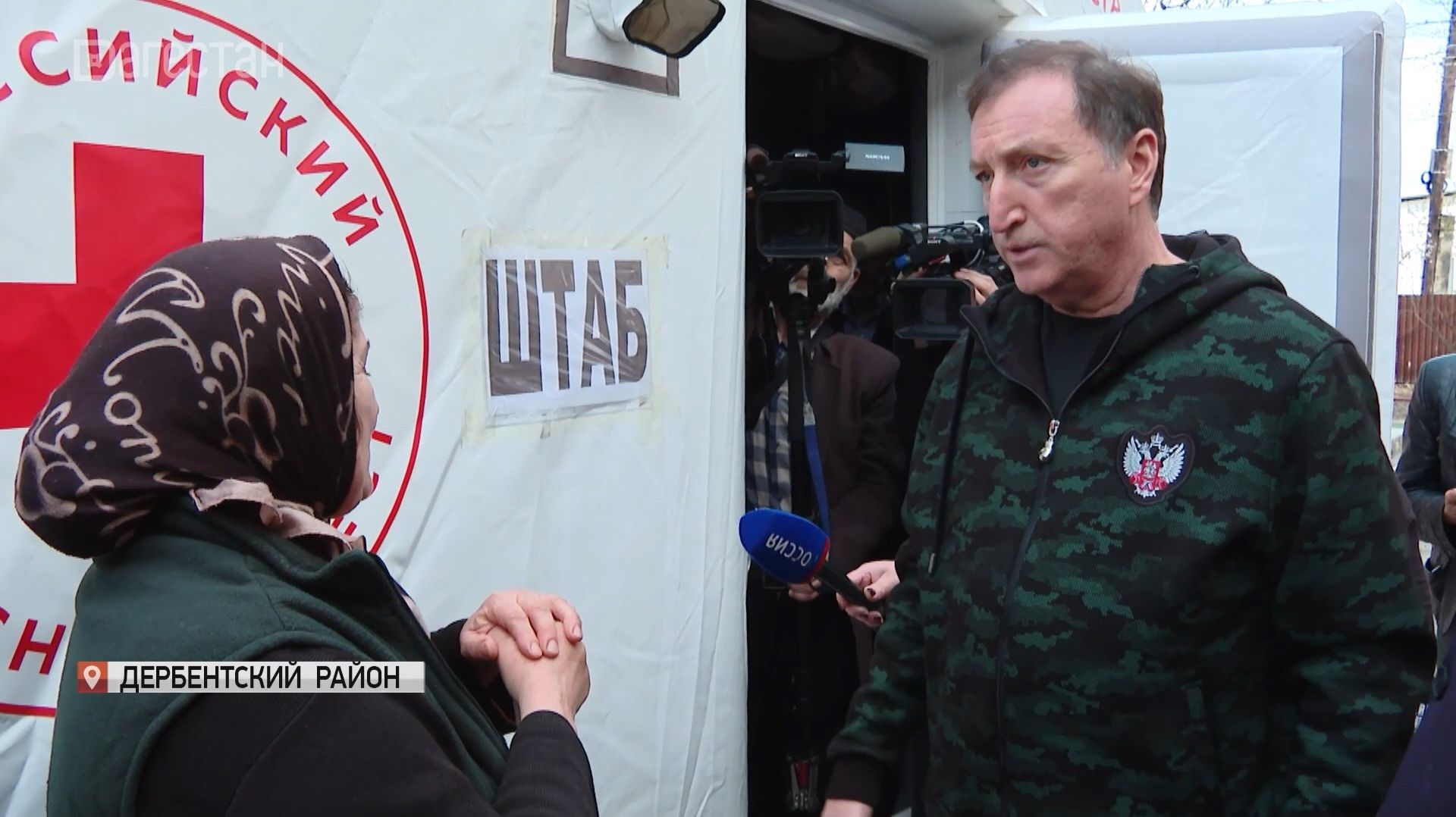 Пострадавший от наводнения посёлок Мамедкала в очередной раз посетил Заур Аскендеров